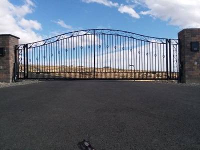 Powder coated custom gates
