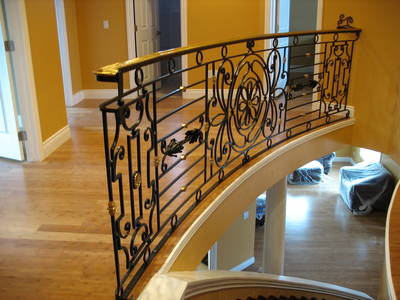 Custom iron balconies